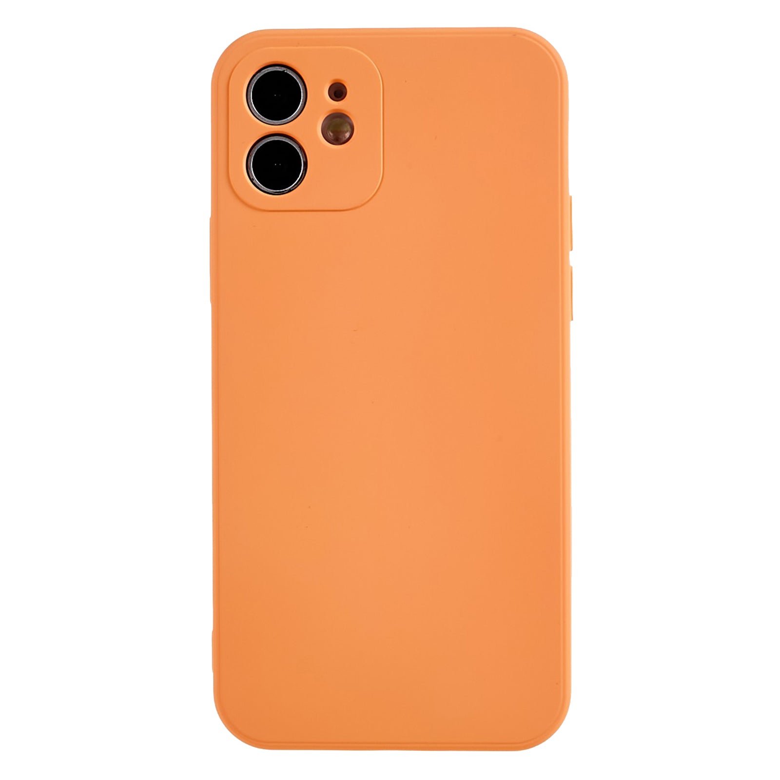 For iPhone 12 6.1 inch Rubberized TPU Phone Case Fiber Lining Fall Proof Protective Cover For iPhone 12 6.1 inch Rubberized TPU Phone Case Fiber Lining Fall Proof Protective Cover